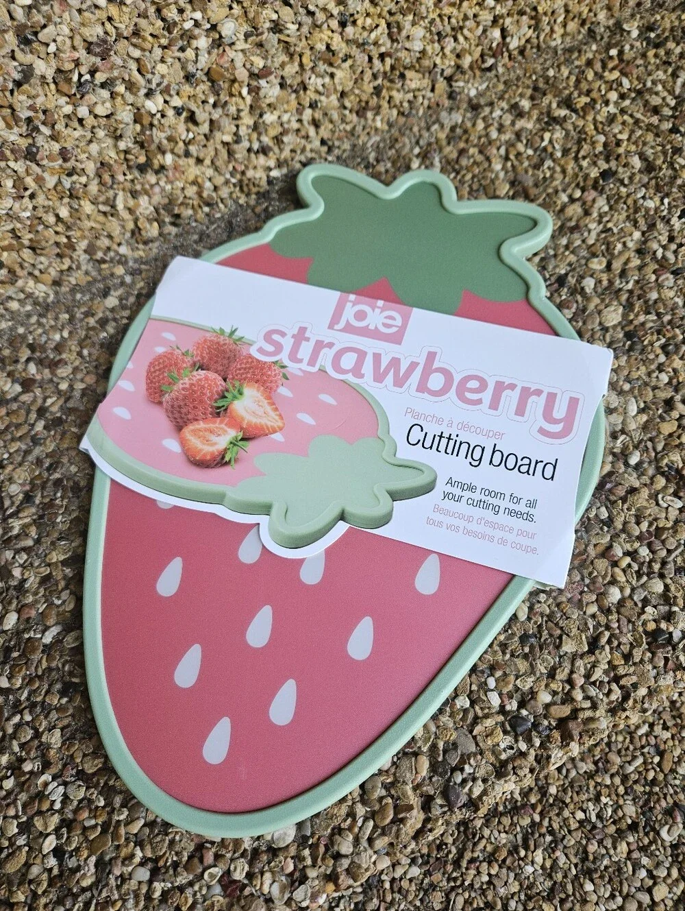 Strawberry Shaped Cutting Board.